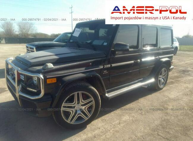 Mercedes G 63 AMG 2013, 5.5L, 4x4, uszkodzony bok Słubice - zdjęcie 1