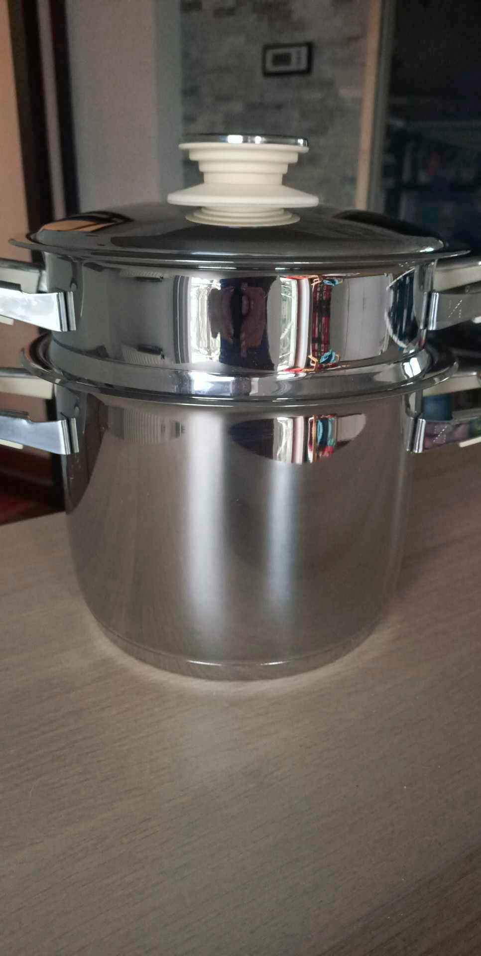 ZEPTER NOWE ZEST Naczynie z pokrywką 4,7 litra i DURSZLAK na parze Śródmieście - zdjęcie 2