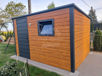 Schowek - domek ogrodowy 3x2m  jasny orzech - drewnopodobny ID999 Polesie - zdjęcie 3