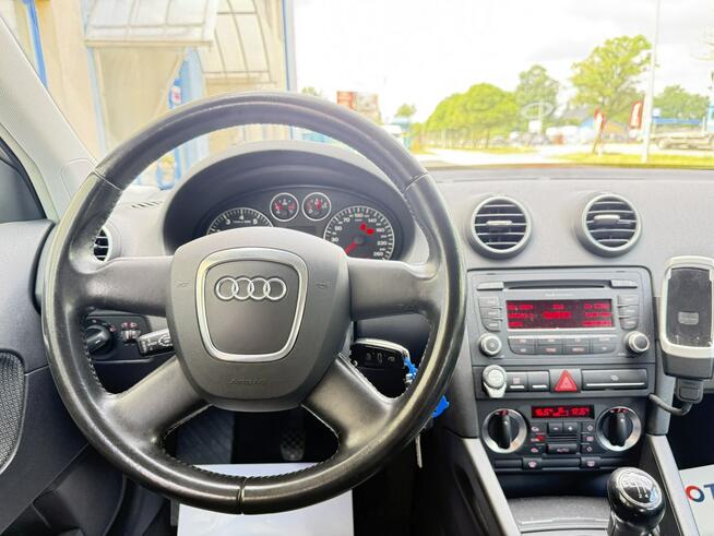 Audi A3 8P 1.6B 2007r Sportback Climatronic 5-Drzwi Serwisowane Hak! Sokołów Podlaski - zdjęcie 8