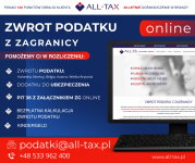 ZWROT PODATKU Z ZAGRANICY ALL-TAX Lublin - zdjęcie 1