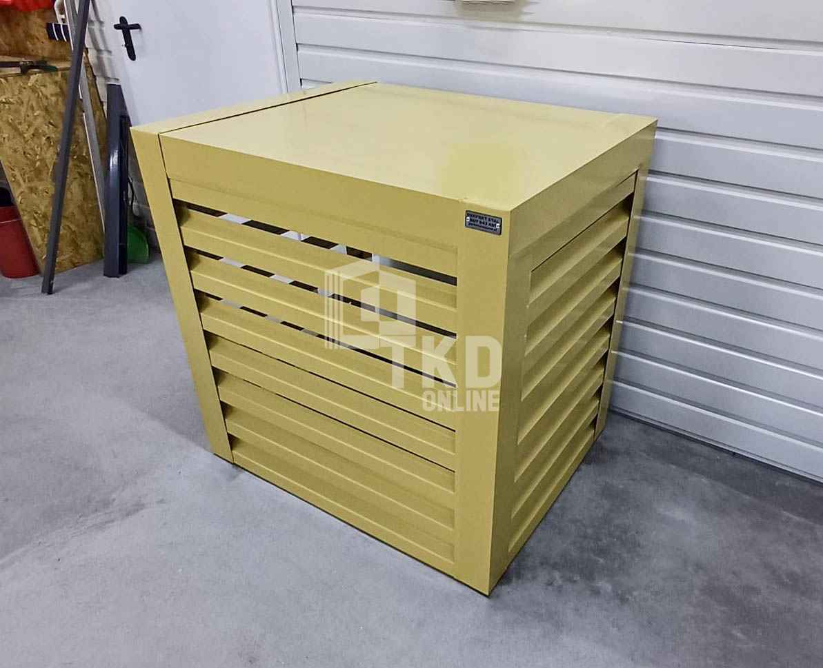 Osłona klimatyzatora 90x50x80 cm piaskowy Zabudowa TKD356 Chodzież - zdjęcie 6