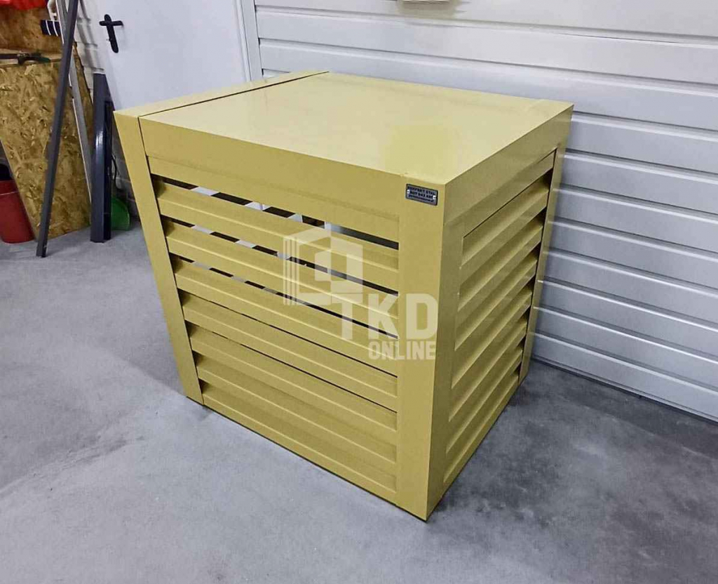 Osłona klimatyzatora 90x50x80 cm piaskowy Zabudowa TKD356 Chodzież - zdjęcie 6