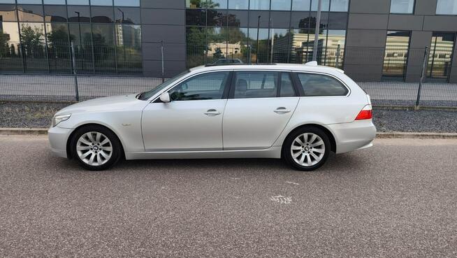 BMW Seria 5 E61 3.0 Diesel 197 KM | M57 | Automat | Hak 2000 kg OKAZJA Pabianice - zdjęcie 9