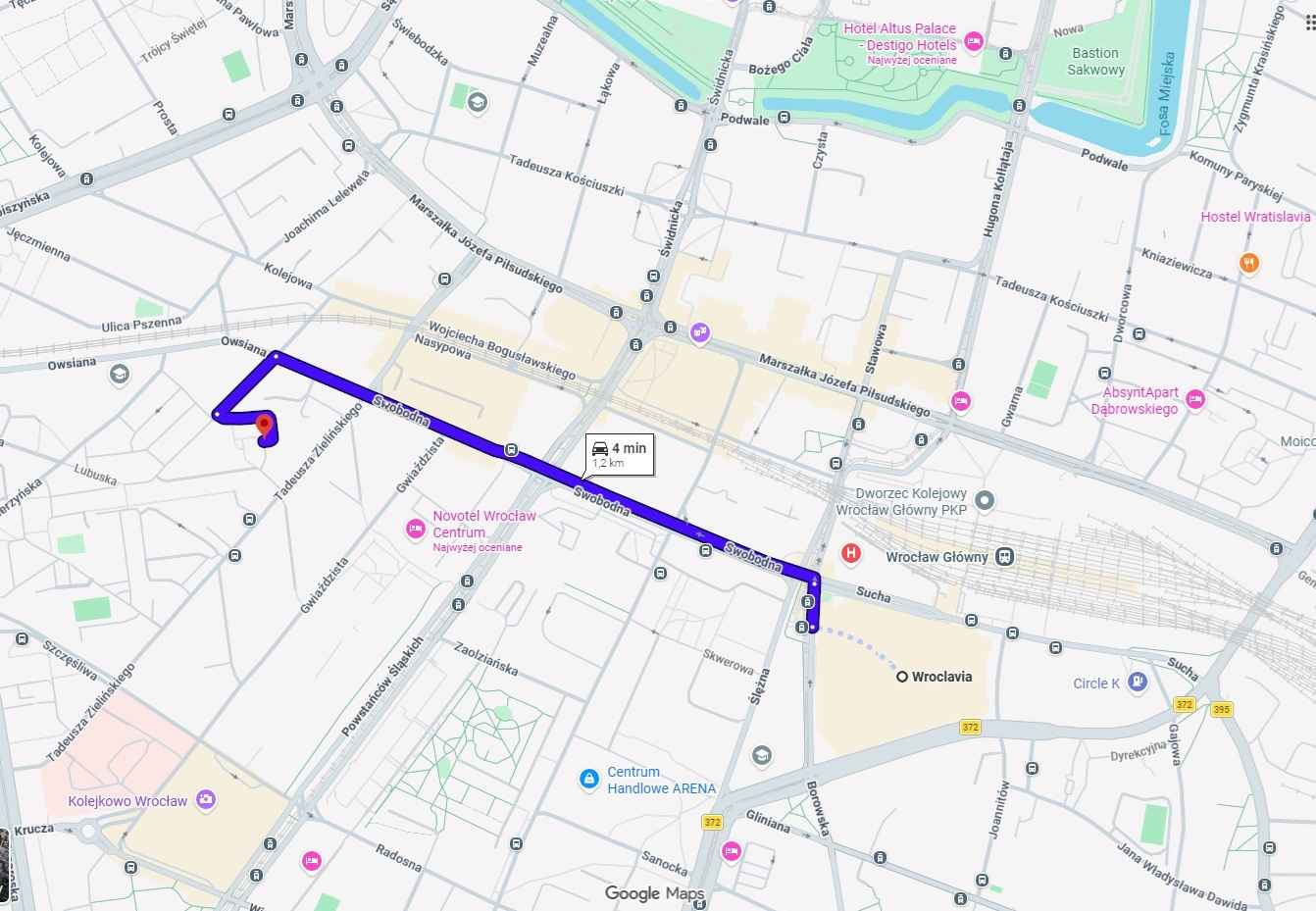 2pok, 48met, Okolice Zielińskiego PEŁEN ROZKŁAD/PIWNICA (Wrocław) Stare Miasto - zdjęcie 1