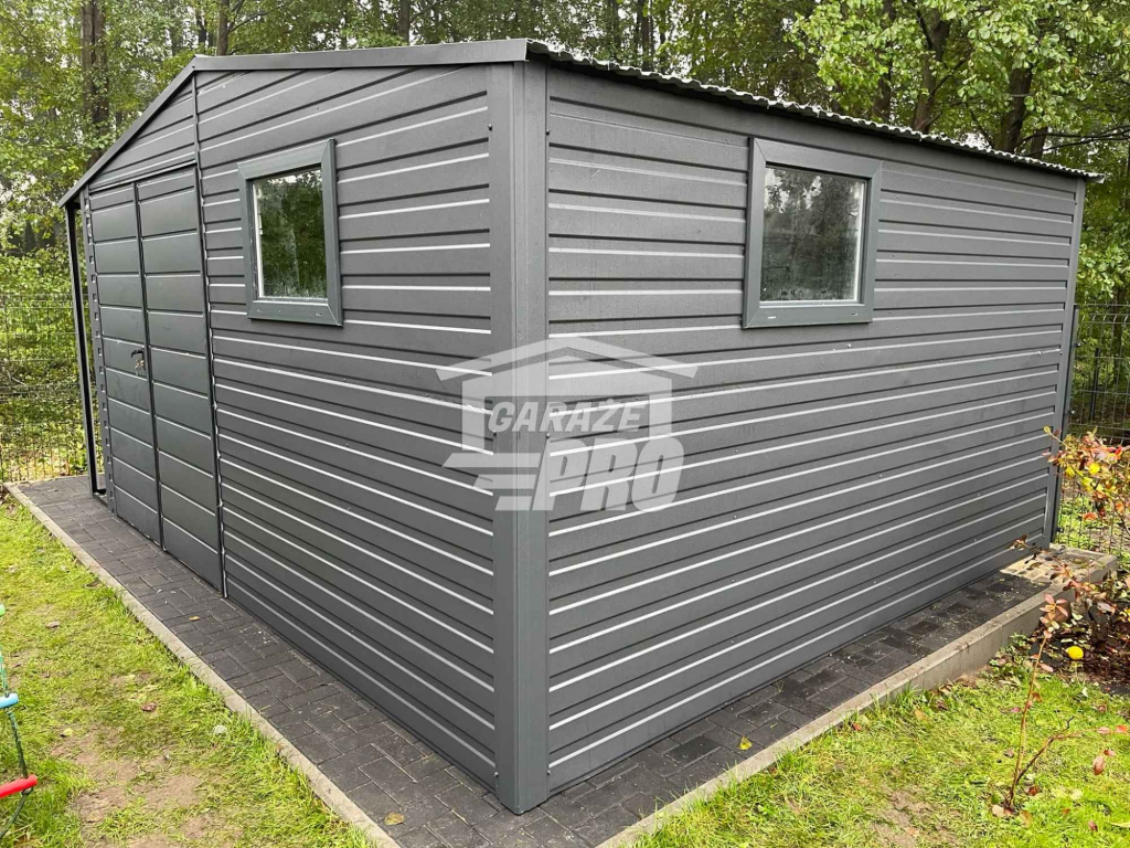 Domek Ogrodowy 4x4 wiata drzwi 2 okno dwuskrzydłowe Dach dwuspad GP236 Tarnów - zdjęcie 6