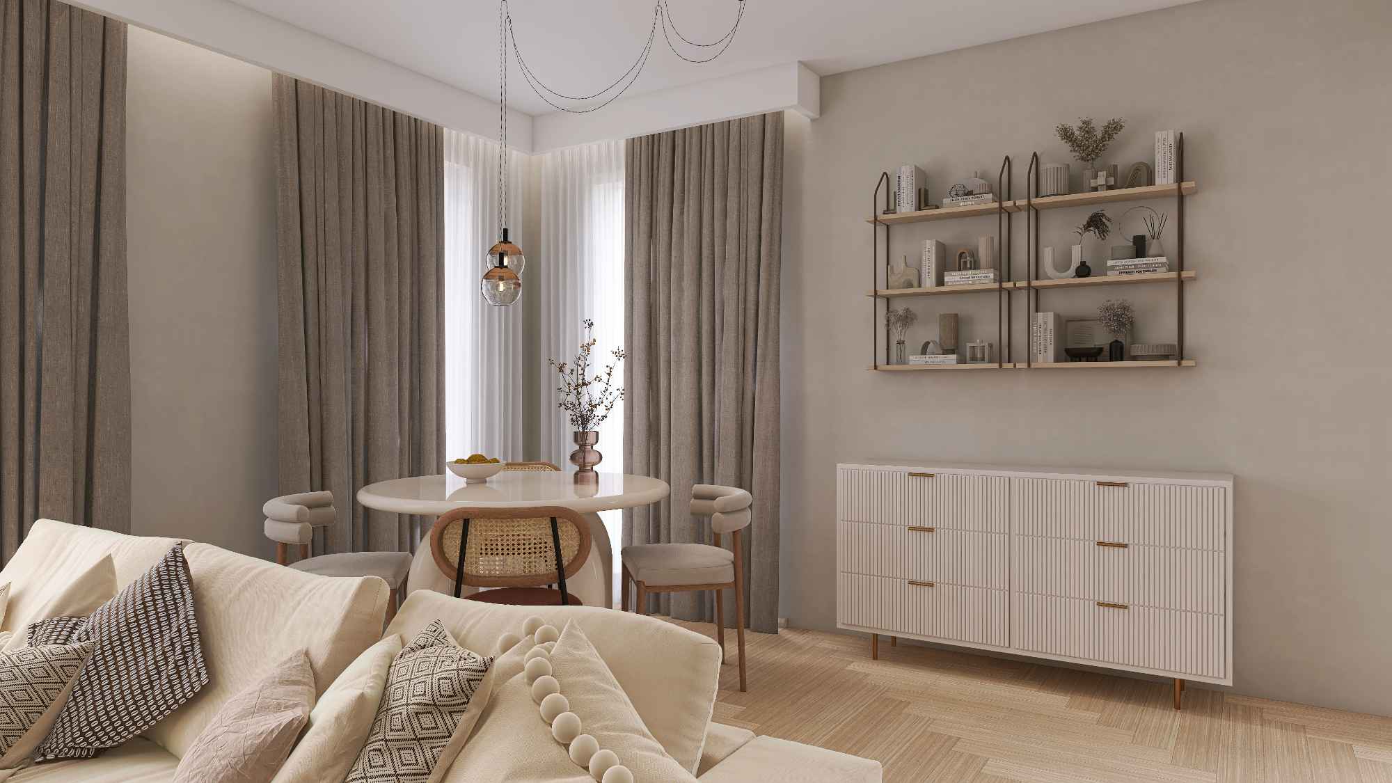 Projekty wizualizacji i aranżacji wnętrz 3D Pruszcz Gdański - zdjęcie 3