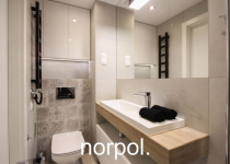 Nowoczesne studio z balkonem, BASEN I SIŁOWNIA W BUDYNKU Kraków - zdjęcie 7