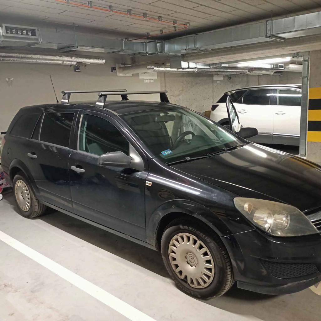 Opel Astra H - oryginalne belki dachowe na relingi bagażnik bazowy Białołęka - zdjęcie 4