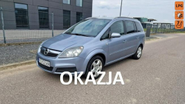 Opel Zafira B 2005 1,6 105 KM Lpg Gaz Hak 7 osób Isofix Klima