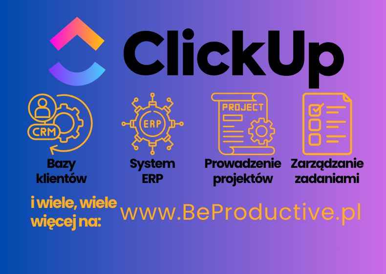 ClickUp cyfryzacja procesów ClickUp CRM/ERP} Rembertów - zdjęcie 1