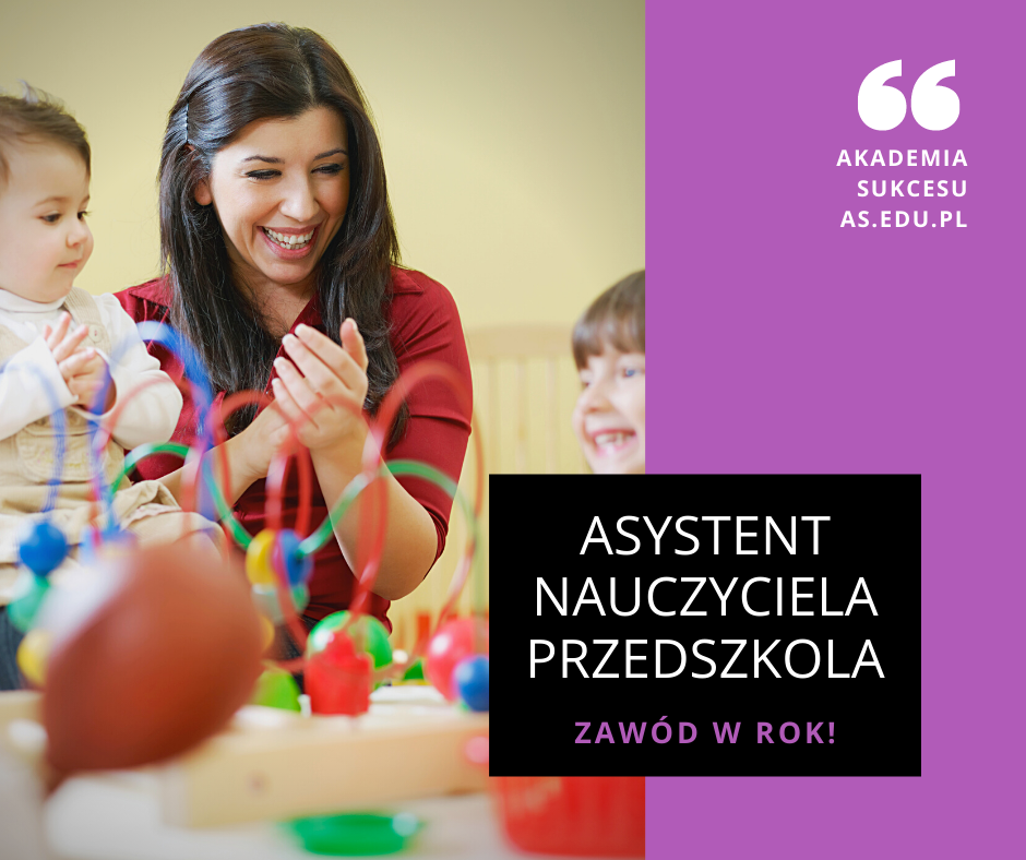 ASYSTENT NAUCZYCIELA PRZEDSZKOLA- Zdobądź nowe kwalifikacje! Suwałki - zdjęcie 1