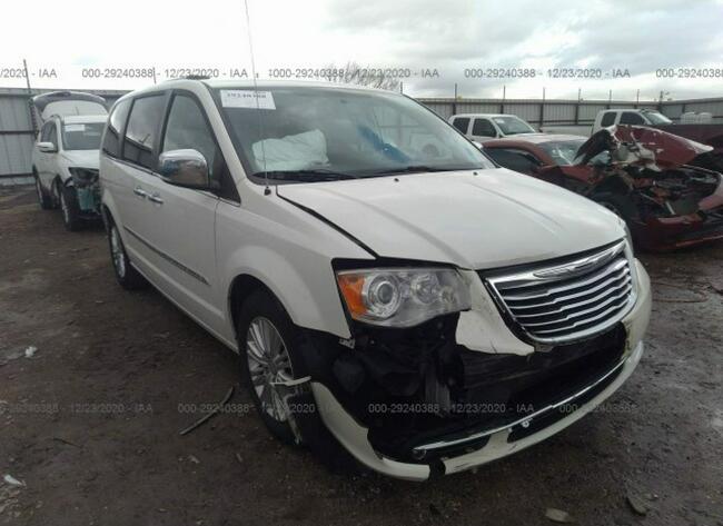 Chrysler Town &amp; Country 2012, 3.6L, uszkodzony przód Słubice - zdjęcie 2