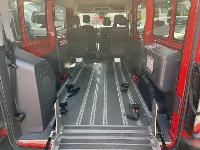 Transit przewozu Niepełnosprawnych 2 wózki inwalida rampa 2021 PFRON Syców - zdjęcie 3