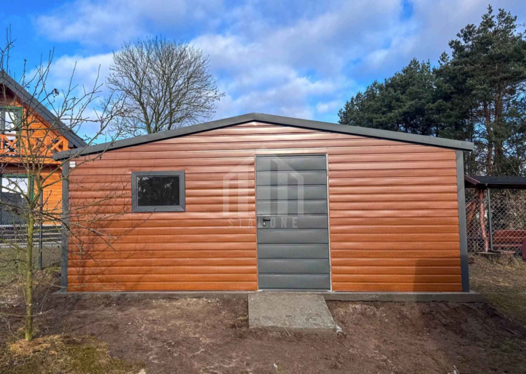 Schowek - domek ogrodowy 6x4,5m - drzwi - okno - rynny SO102 Opole - zdjęcie 2