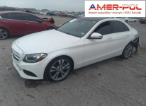 Mercedes C 300 2017, 2.0L, uszkodzony tył