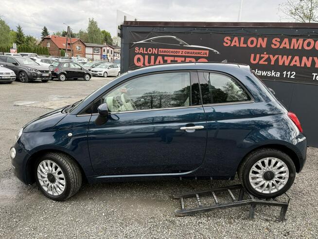 Fiat 500 Klimatyzacja. Asystent pasa. Pół-skóra. Rybnik - zdjęcie 9