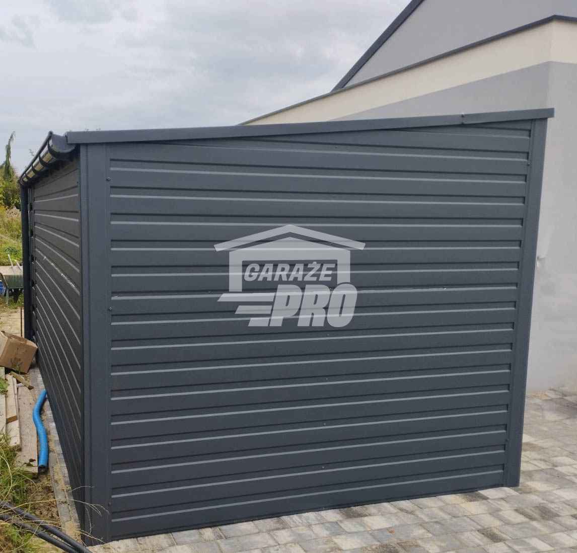 Domek ogrodowy - schowek 4x2 + wiata 0,5m drzwi Dach spad w tył GP232 Słupsk - zdjęcie 4