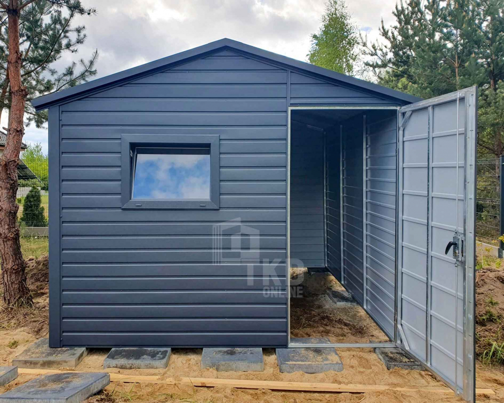 Schowek - Domek Ogrodowy 3x3m Okno Pcv- Drzwi - Dach Dwuspadowy TKD228 Chodzież - zdjęcie 5