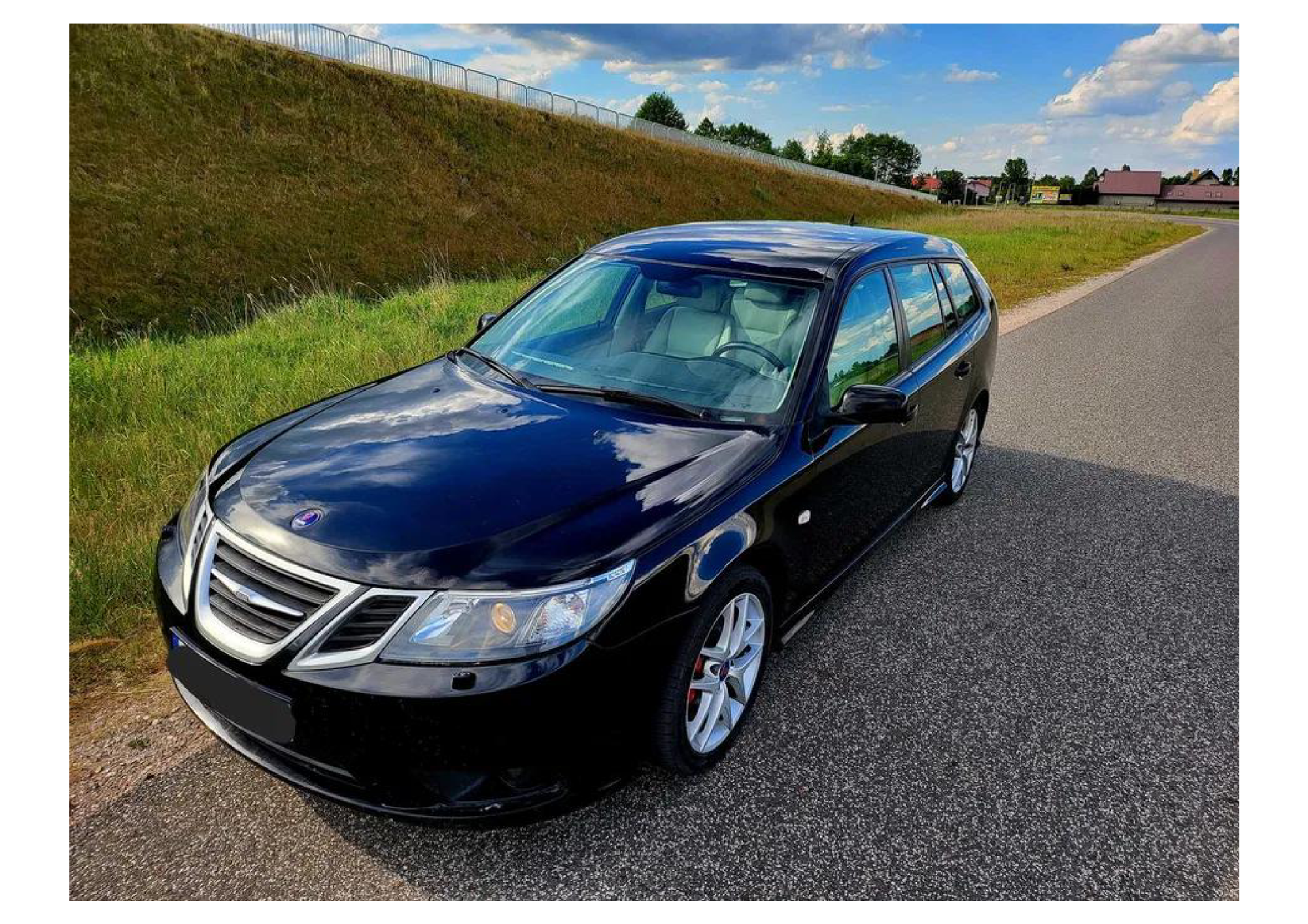 SAAB 9-3 lift 1.9tid BOSE skóra klima alu17 grz.fotel 6bieg SUPER STAN Śródmieście - zdjęcie 7