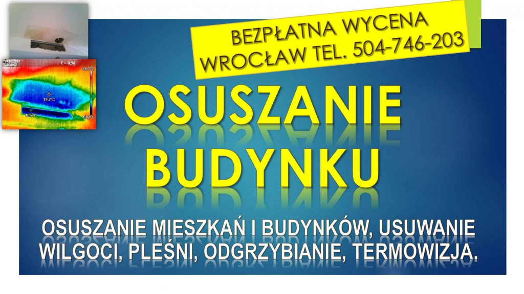 Osuszanie budynków, cena, tel. 504-746-203, Wrocław, domu, pomieszczeń Psie Pole - zdjęcie 6