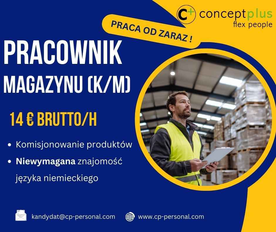 Komisjoner/Pracownik magazynu (k/m) Rzeszów - zdjęcie 1