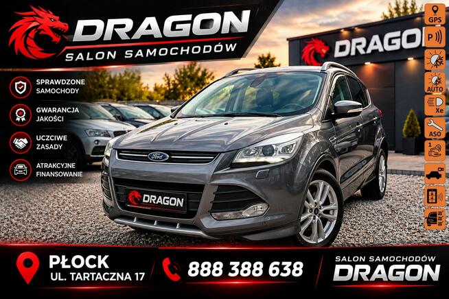 Ford Kuga Jeden Właściciel Super Stan 2.0 TDCI Płock - zdjęcie 1
