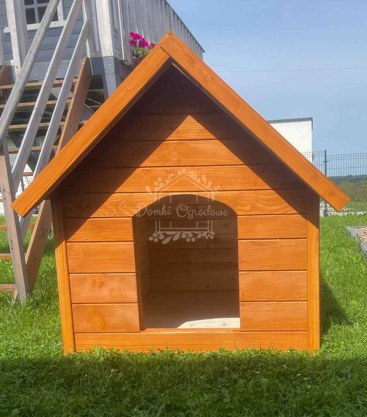 Buda dla psa Rozmiar "XL" - Pinia - Dach dwuspadowy ID835 Pabianice - zdjęcie 9