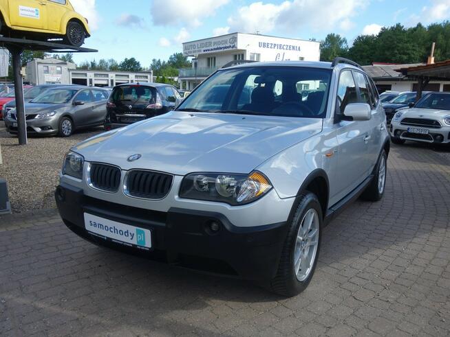 BMW X3 2005r 2.0 diesel 150km 4x4 grzane fotele hak klima Słupsk - zdjęcie 2