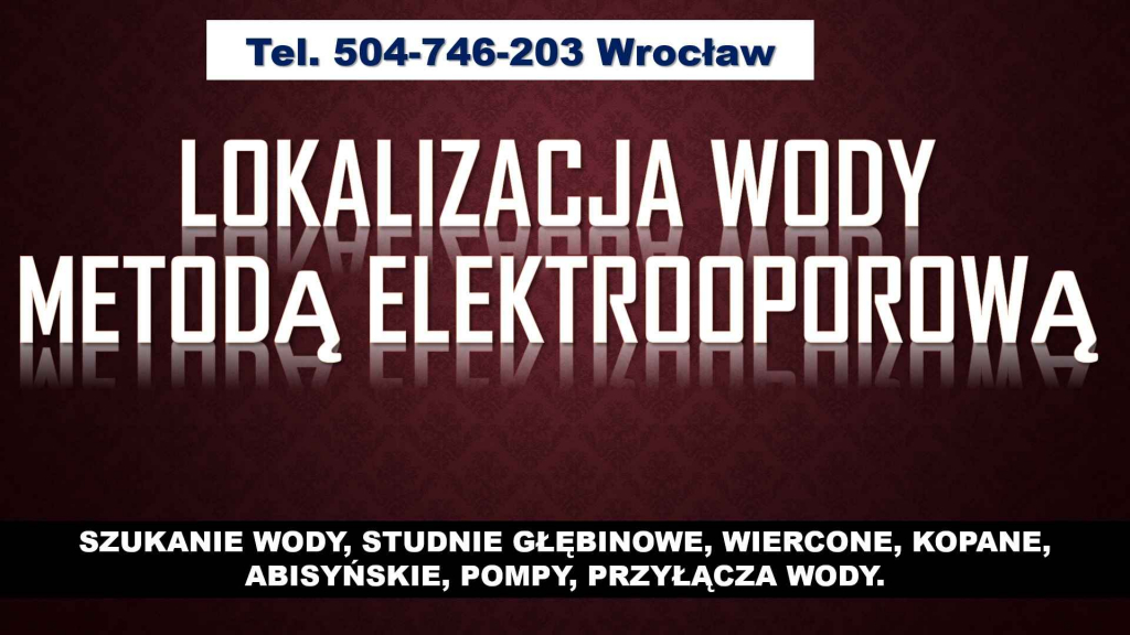 Lokalizacja, wykrycie, ujęcie wody, tel 504-746-203, Wrocław, studnia Psie Pole - zdjęcie 2