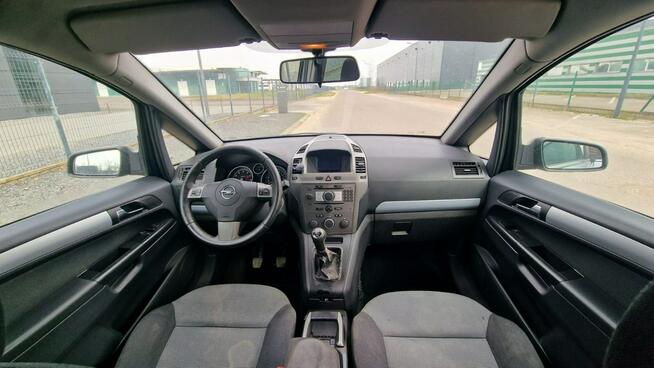 Opel Zafira B 2005 1,6 105 KM Lpg Gaz Hak 7 osób Isofix Klima Pabianice - zdjęcie 8