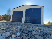 Hala 7,5x6m - biały - brama uchylna brama 4x okno drzwi rynny TS1098 Gniezno - zdjęcie 8