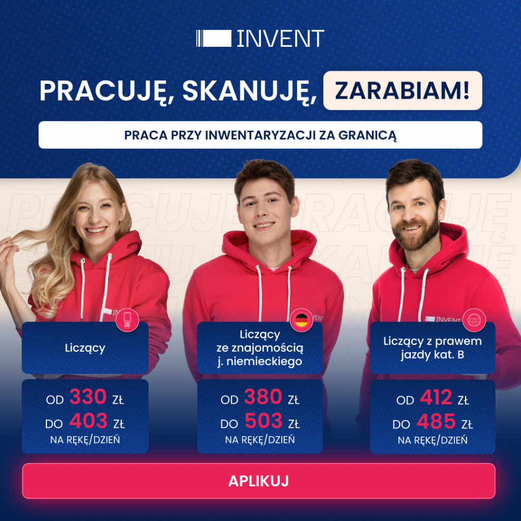 Inwentaryzacje zagraniczne! Wyjedź 08.02.2026 i zgarnij super premię! Krzyki - zdjęcie 1