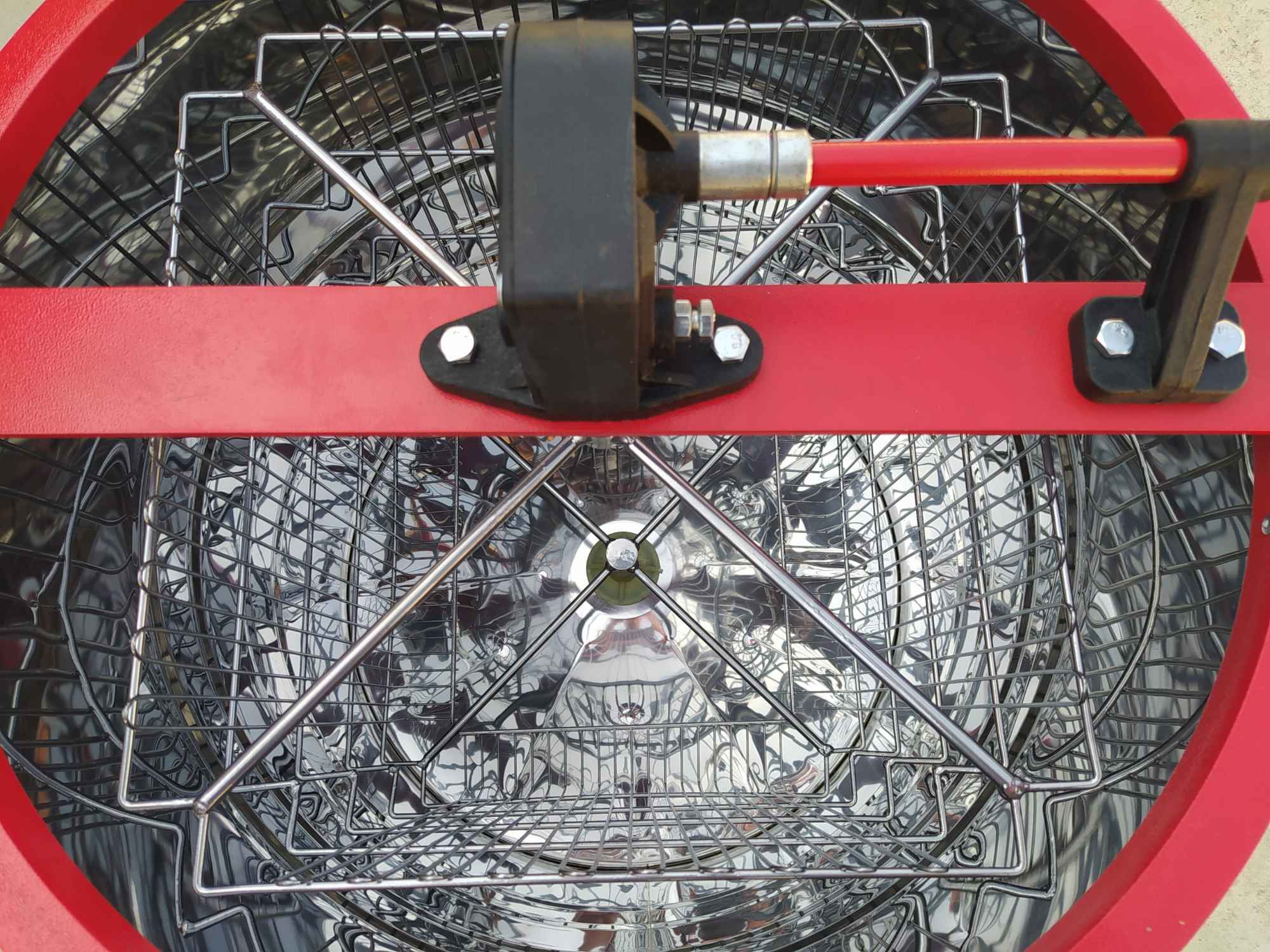 Miodarka ręczna 4 ramkowa Uniwersalna Miodziarka Diagonalna PROMOCJA Jaśliska - zdjęcie 2