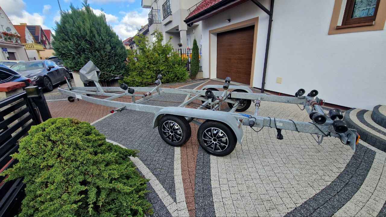 Przyczepa dwuosiowa podłodziowa TREDAL Kołobrzeg - zdjęcie 4