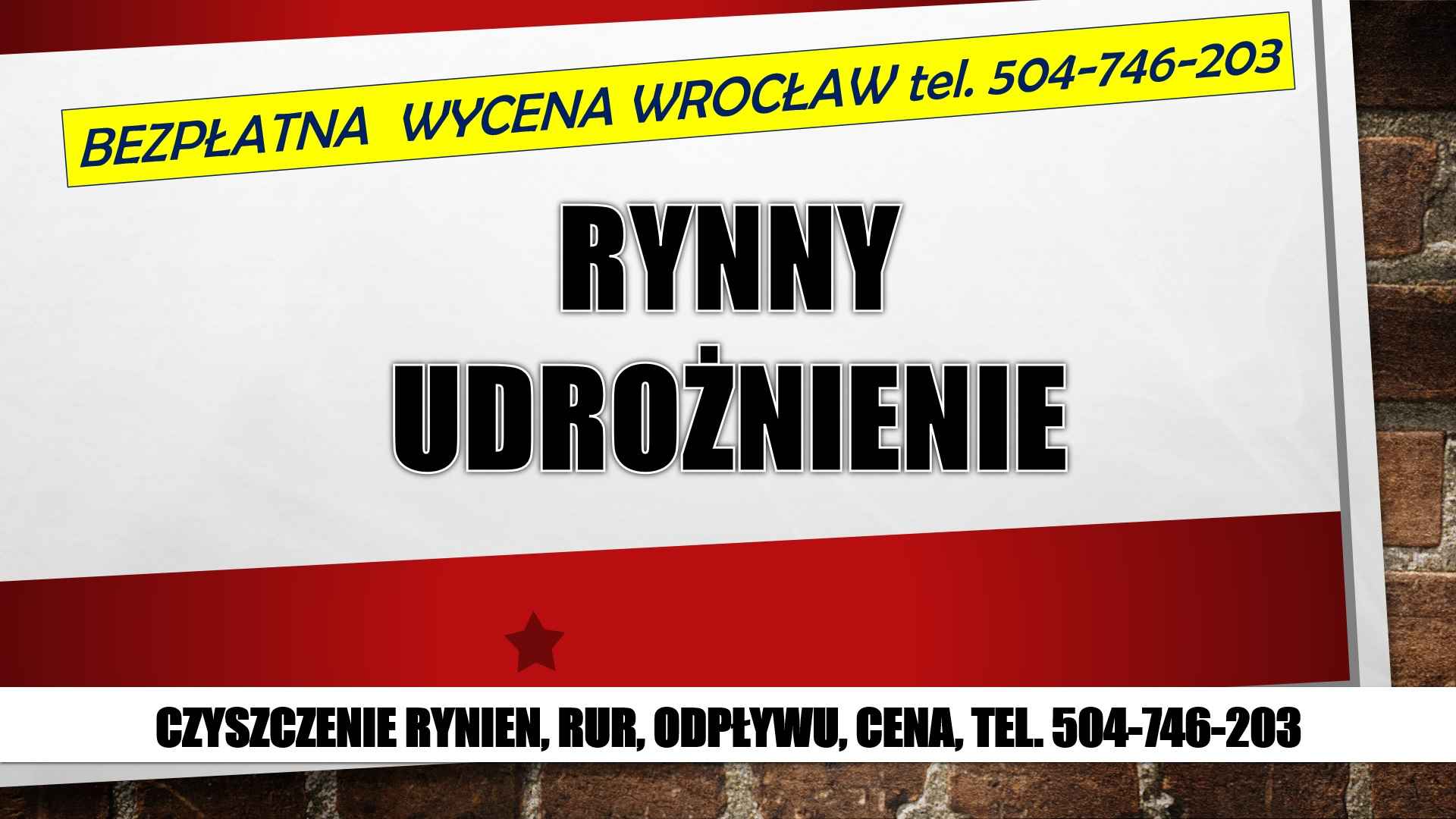 Czyszczenie rynien, cennik, tel. 504-746-203, Wrocław, rynny, usługi Psie Pole - zdjęcie 2