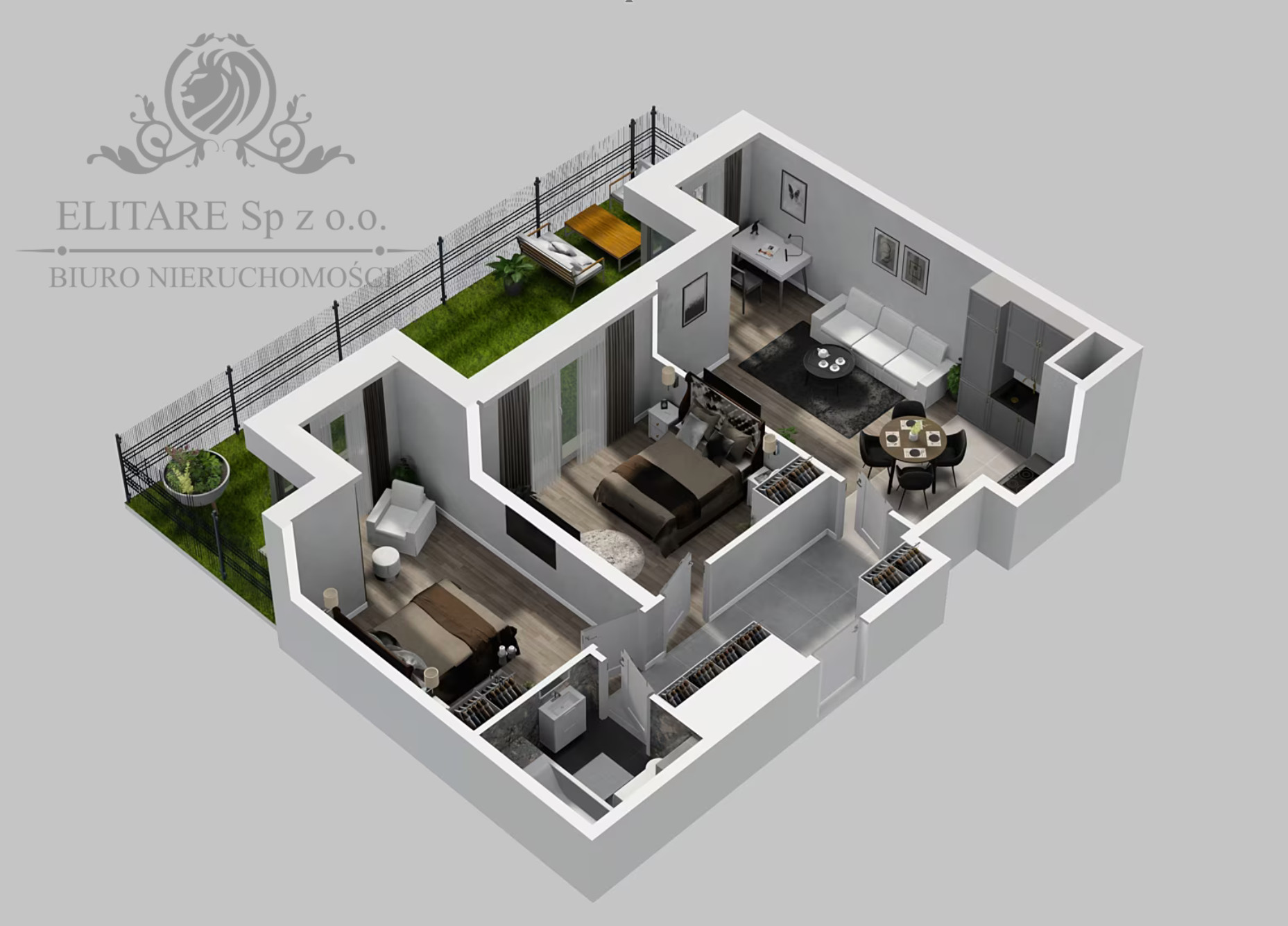 Mieszkanie 3pok. 62,44m2, ogród, ogrzewanie miejskie/ Kleczków Wrocław - zdjęcie 7