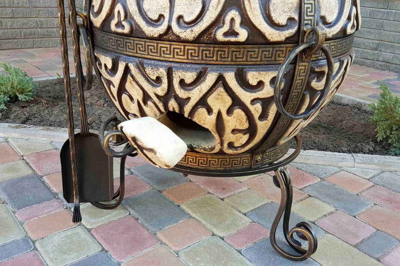 Tandoor ATTIKA 85L | Piekarnik grillowy Premium Fireclay Śródmieście - zdjęcie 4