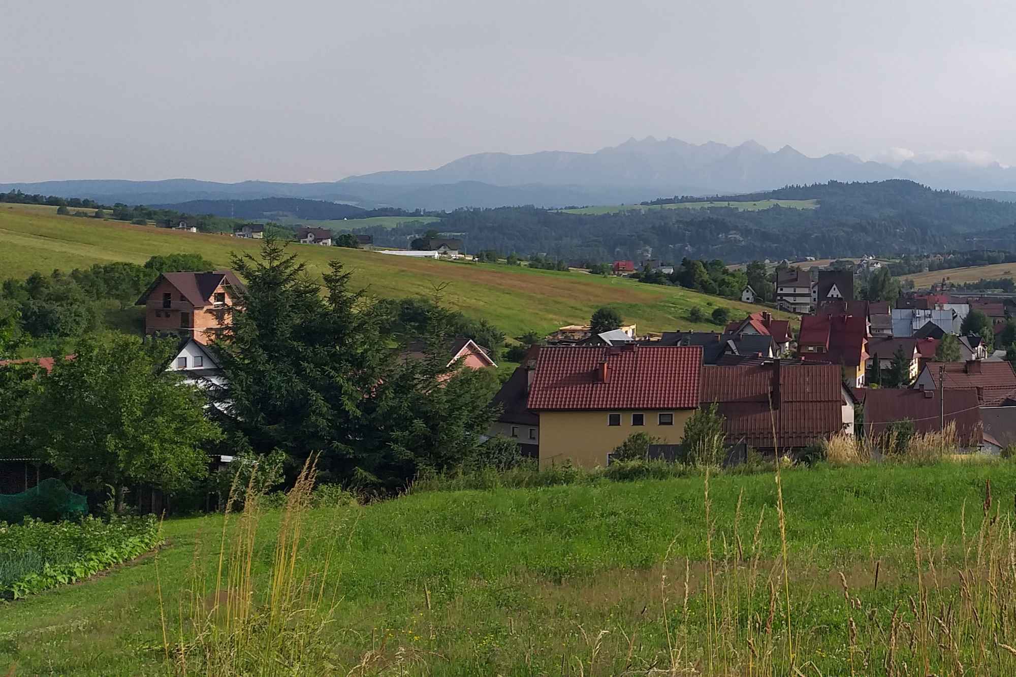 Działka budowlana w Kluszkowcach z panoramicznym widokiem na okolicę Nowy Targ - zdjęcie 2