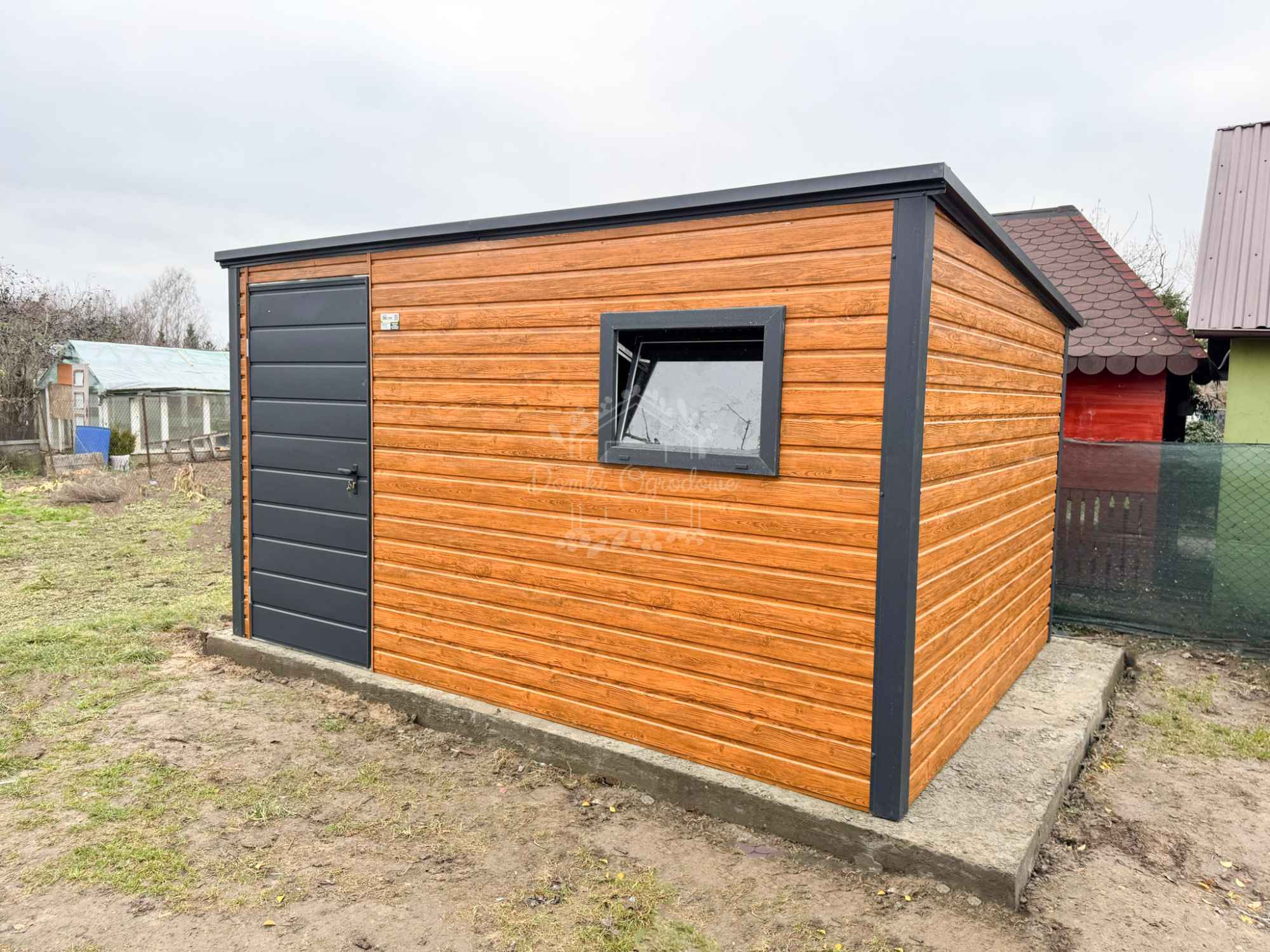 Schowek - domek ogrodowy 3,5x2,5m - Drzwi - okno drewnopodobny ID875 Zakopane - zdjęcie 4
