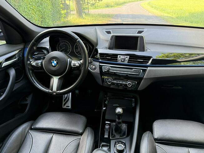 BMW X1 2.0d 150KM 114tys.km. z DE M Pakiet skóra LED Ocice - zdjęcie 12