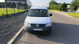 Volkswagen Caddy 1.9 TDi 2006r 105KM Klima Wspomag 5D 1wł Pabianice - zdjęcie 2