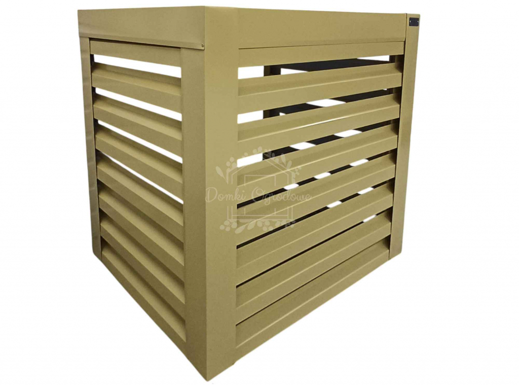 Osłona pompy ciepła 90x80x90 cm żółty Zabudowa ID860 Wągrowiec - zdjęcie 1