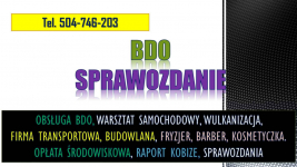 Sprawozdanie BDO dla warsztatu samochodowego i wulkanizacji. Raport Psie Pole - zdjęcie 4