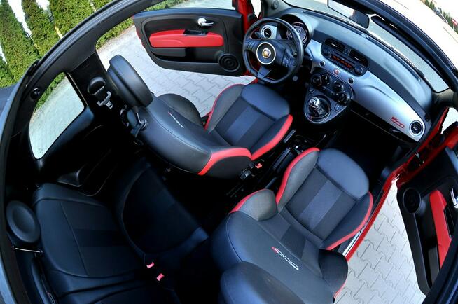 Fiat 500 900 85KM TwinAir Cabrio Klima Pdc Płock - zdjęcie 10