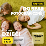 Casting dla Dzieci do sesji fotograficznej Poznań - zdjęcie 1