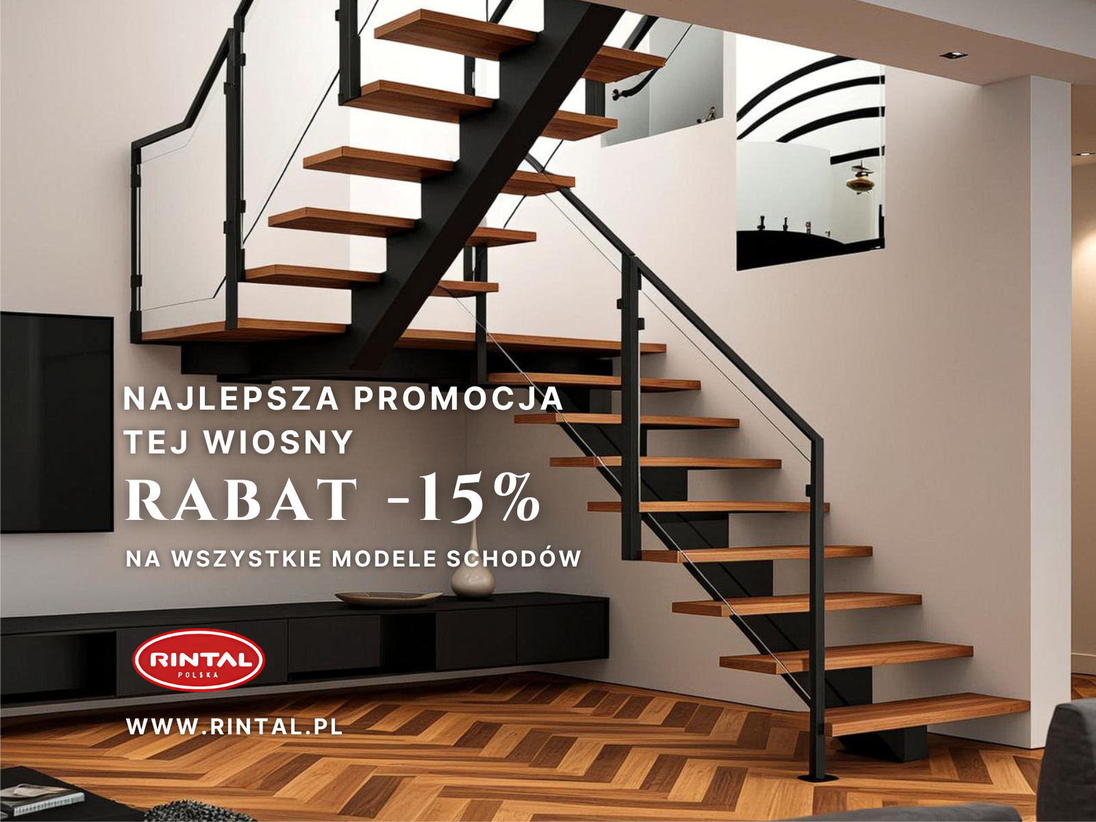 Kwietniowa promocja na schody na wymiar: -15% na Twój nowy projekt! Katowice - zdjęcie 1