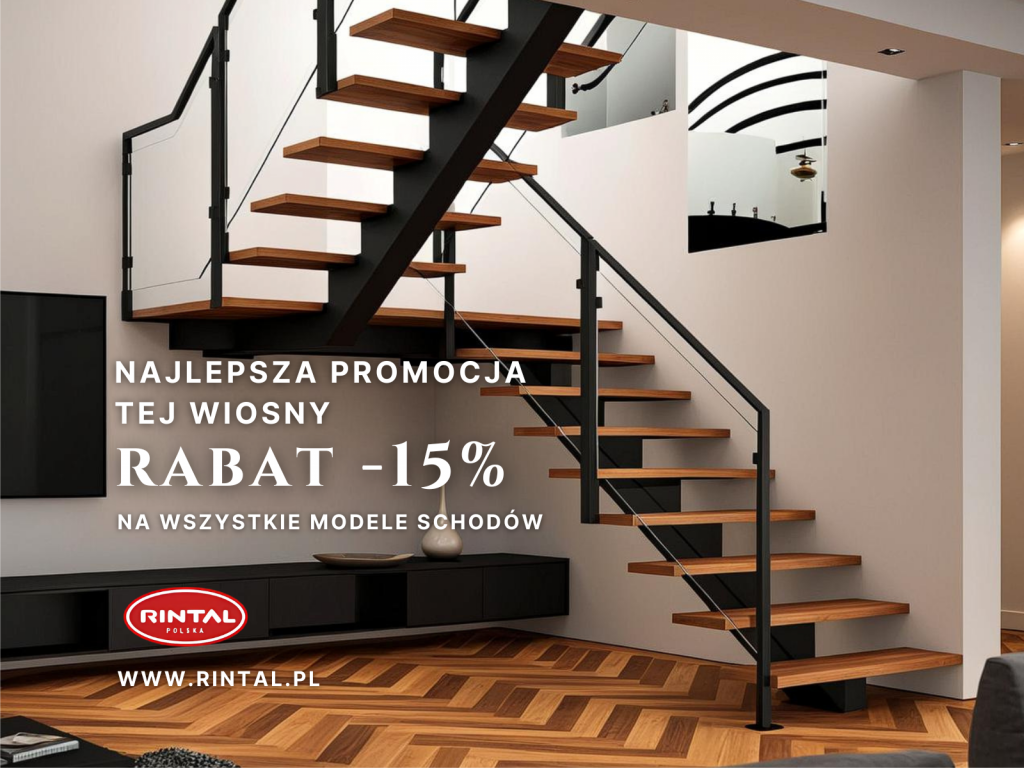 Kwietniowa promocja na schody na wymiar: -15% na Twój nowy projekt! Katowice - zdjęcie 1