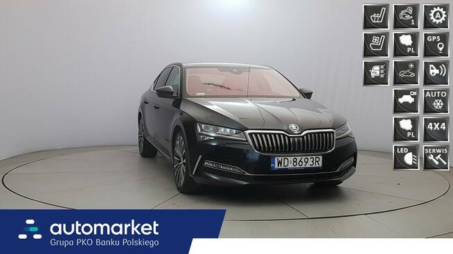 Škoda Superb 2.0 TSI 4x4 L&amp;K DSG! Z polskiego salonu! Faktura VAT! Warszawa - zdjęcie 1