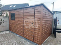 Schowek - domek ogrodowy 3x2,5m drzwi okno drewnopodobny dach GP460 Cieszyn - zdjęcie 4